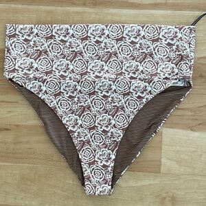 Acacia Java brown floral echo bottoms L new